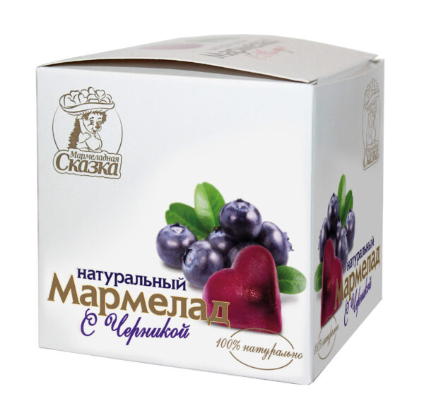 черника Мармелад «С черникой» 100гр (12шт)