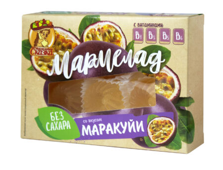 Мармелад  на фруктозе"Со вкусом маракуйи"