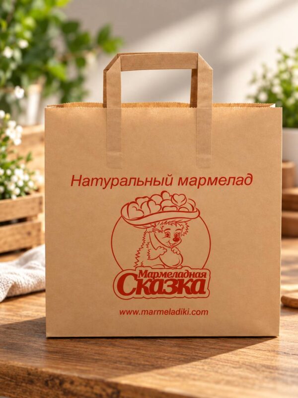 Пакет крафтовый Мармеладная Сказка